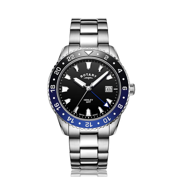 Rotary Henley Mens Stainless Steel Bracelet Watch