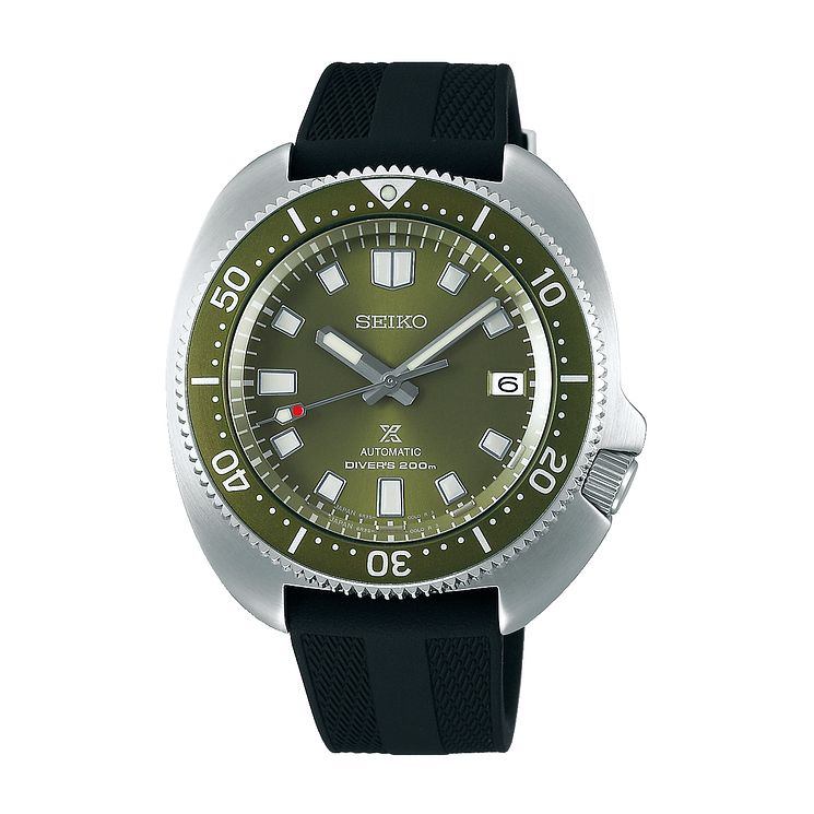 Seiko Prospex Cpt. Willard Black Silicone Strap Watch