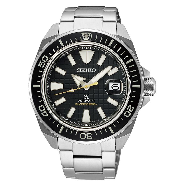 Seiko Prospex King Samurai Stainless Steel Bracelet Watch