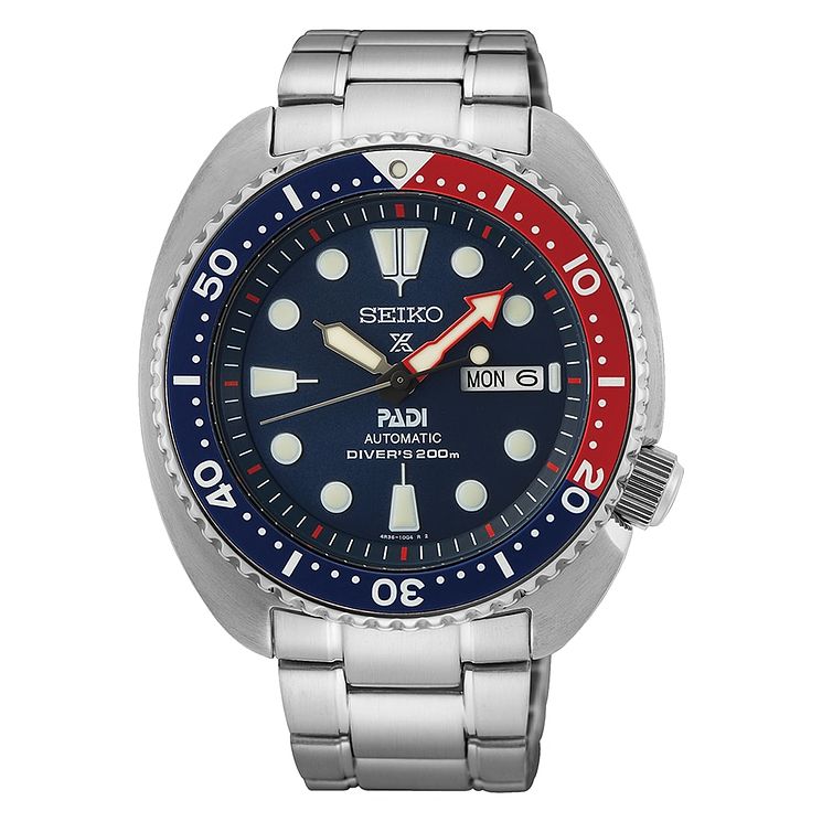Seiko Prospex Padi Mens Stainless Steel Bracelet Watch
