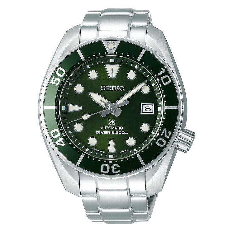 Seiko Prospex Sumo Hulk Mens Stainless Steel Bracelet Watch