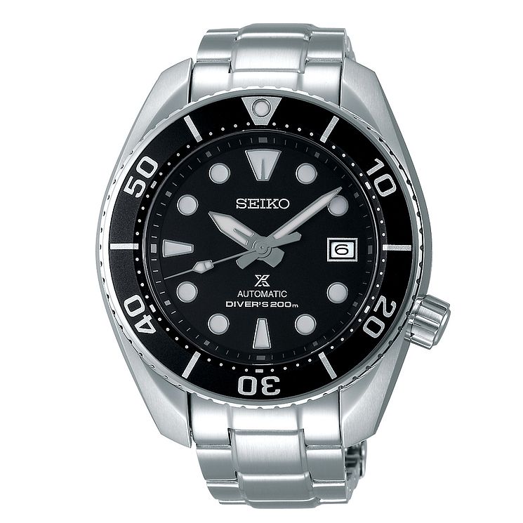 Seiko Prospex Sumo Mens Stainless Steel Bracelet Watch