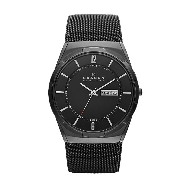 Skagen Melbye Mens Titanium Mesh Bracelet Watch