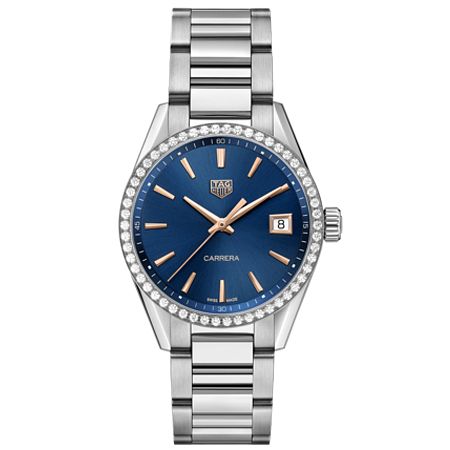 Tag Heuer Carrera Diamond Ladies Stone Set Bracelet Watch