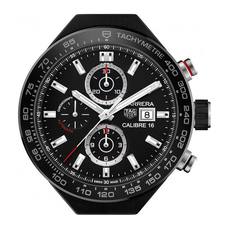 Tag Heuer Connected Modular 45 Automatic Black Titanium Watch Head