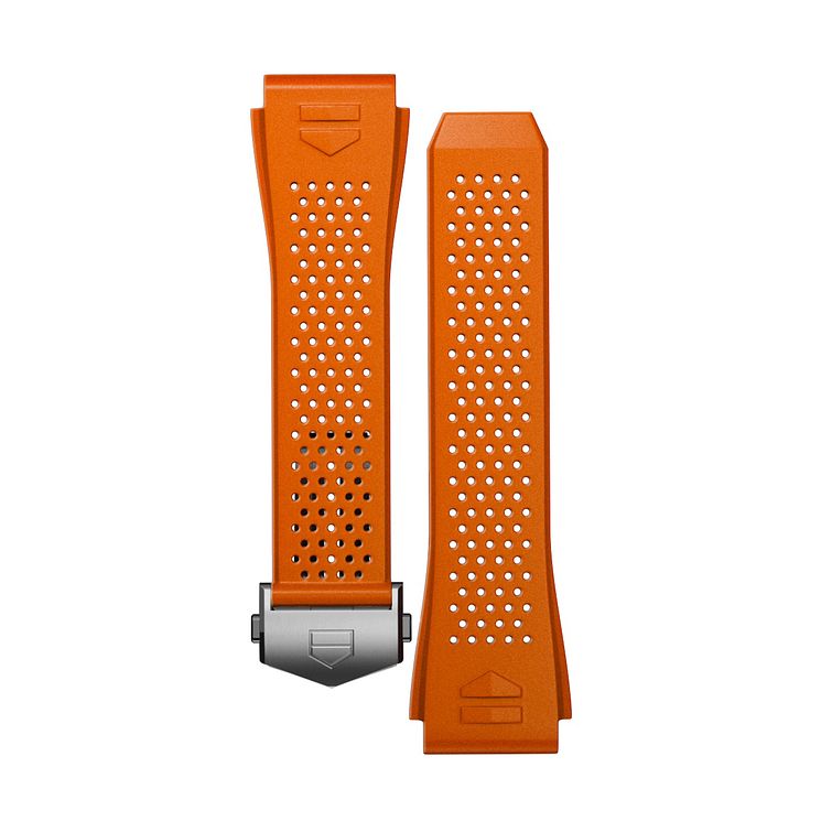 Tag Heuer Connected Orange Rubber Strap