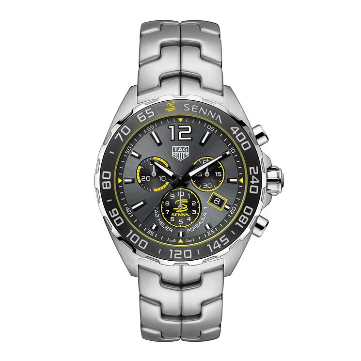 Tag Heuer Formula 1 Senna Stainless Steel Bracelet Watch
