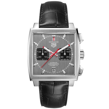 Tag Heuer Monaco Limited Edition Mens Leather Strap Watch