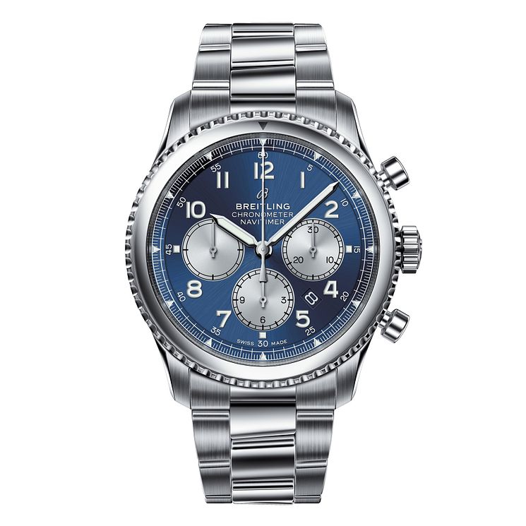 Breitling Aviator 8 B01 Mens Chronograph Bracelet Watch