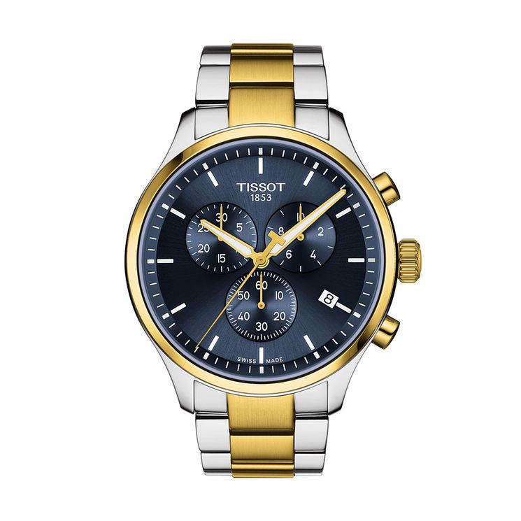 Tissot Chrono Xl Classic Mens Two Tone Bracelet Watch