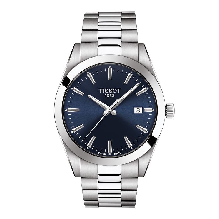 Tissot Gentleman Mens Stainless Steel Bracelet Watch