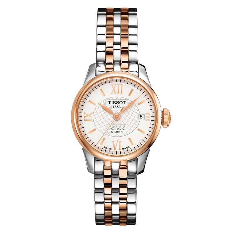 Tissot Ladies Le Locle Rose Gold Plated Bracelet Watch
