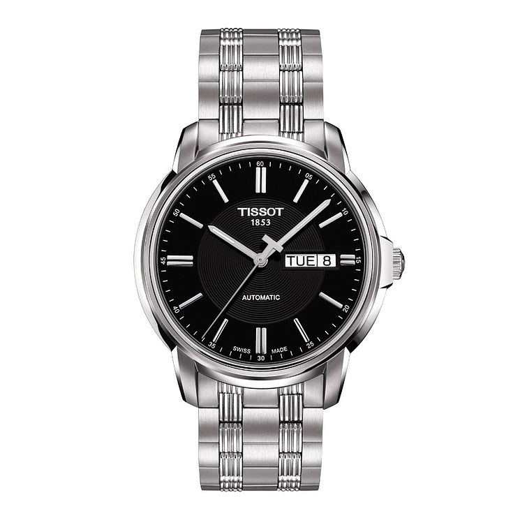 Tissot Mens Stainless Steel Bracelet Watch
