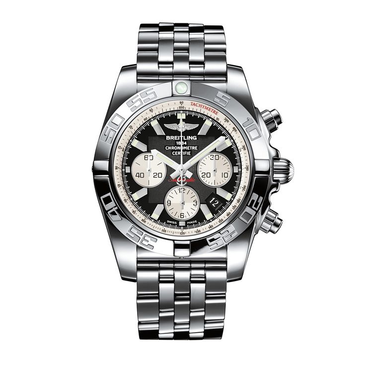 Breitling Chronomat 44 Mens Stainless Steel Divers Bracelet Watch