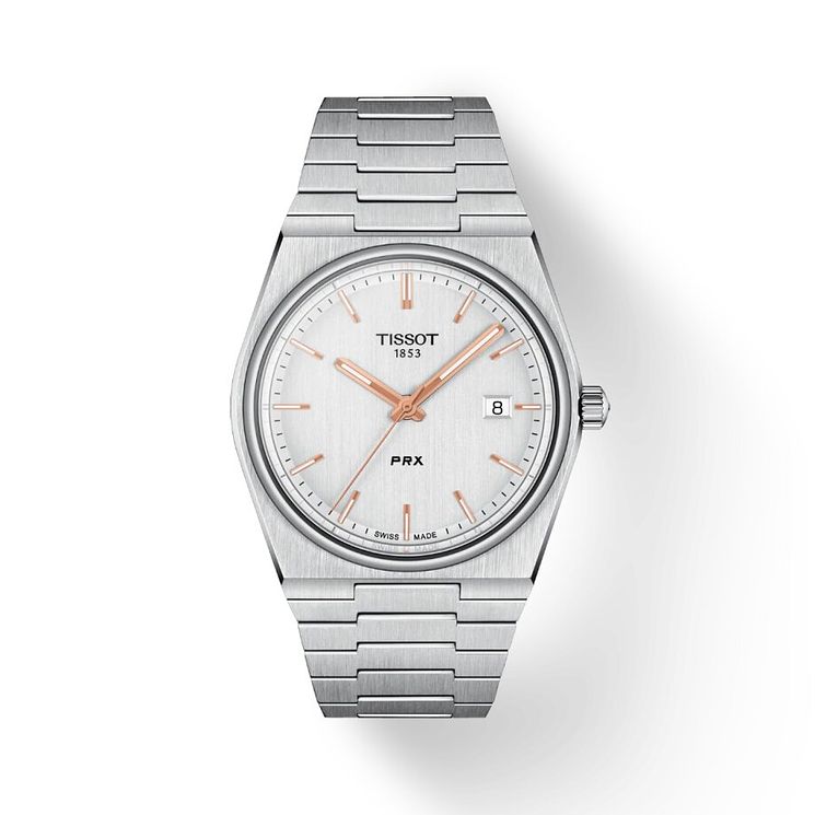 Tissot Prx 40 Mens Stainless Steel Bracelet Watch