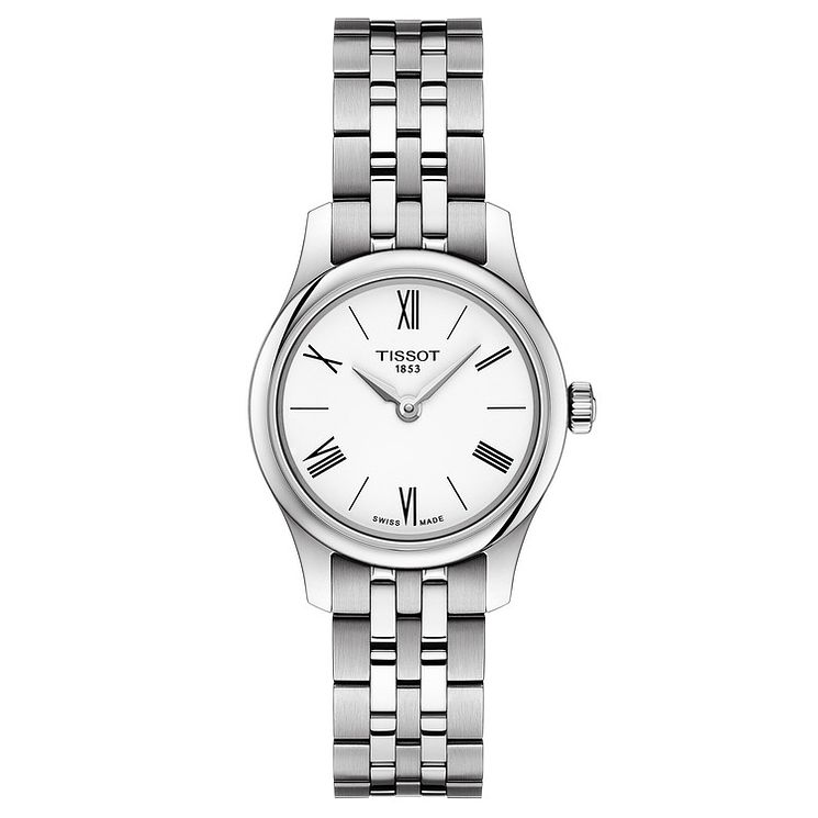 Tissot Tradition Stainless Steel White Bracelet Watch