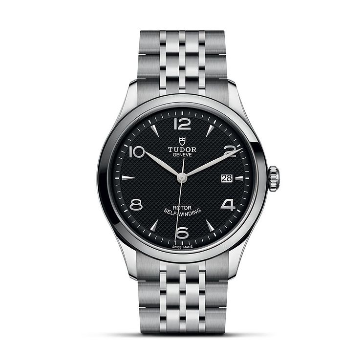 Tudor 1926 Mens Black Dial Bracelet Watch