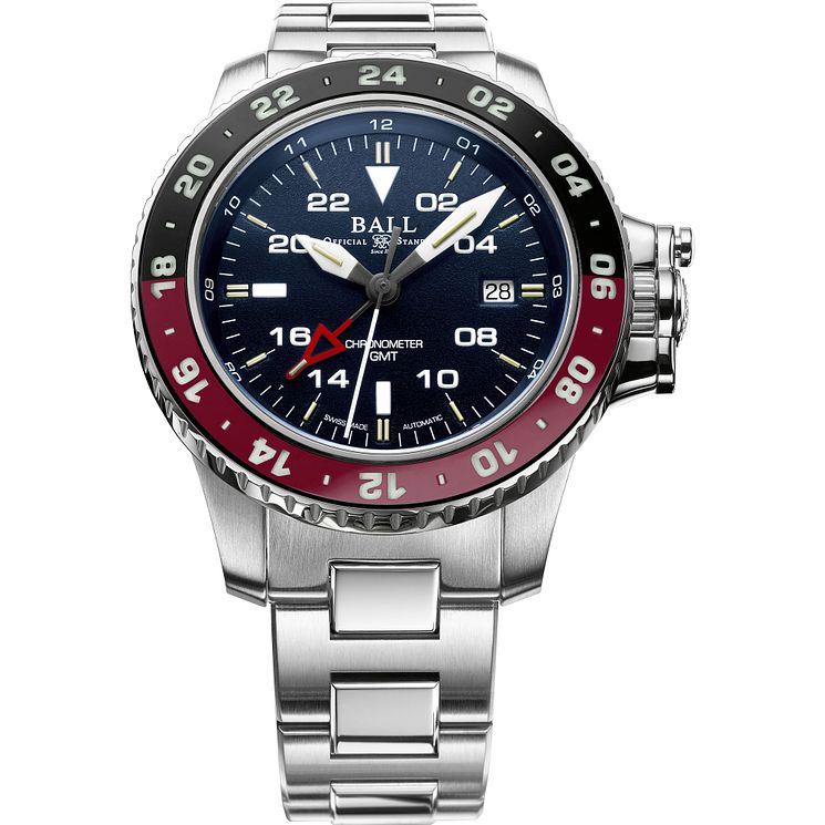 Ball Engineer Hydrocarbon Aerogmtii Stainless Steel Watch