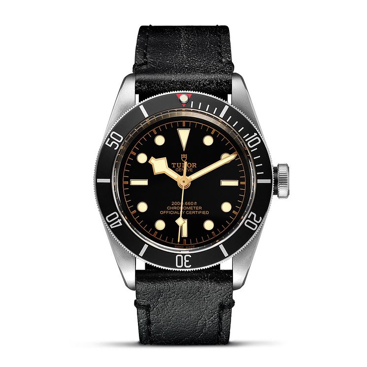 Tudor Black Bay Mens Stainless Steel Strap Watch