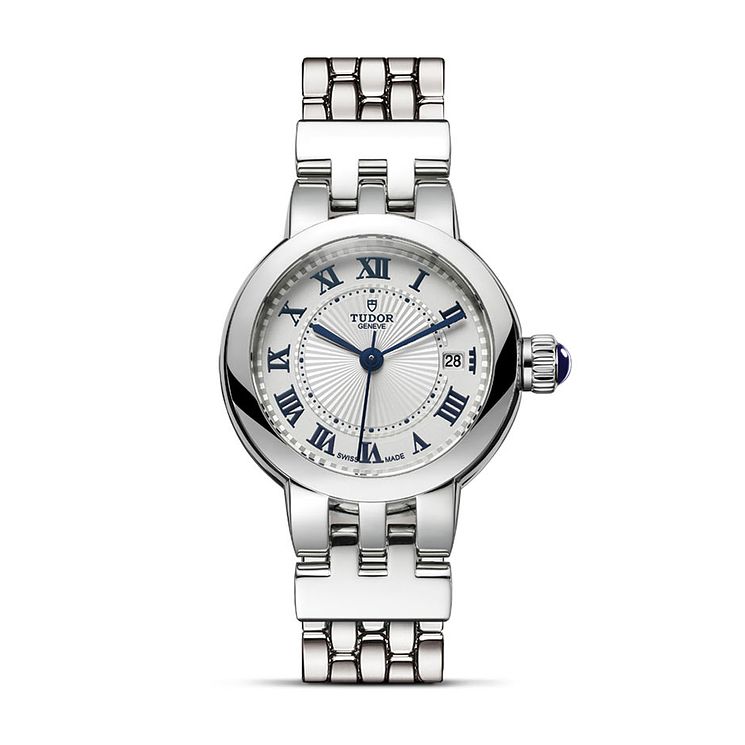 Tudor Clair De Rose Ladies Stainless Steel Bracelet Watch