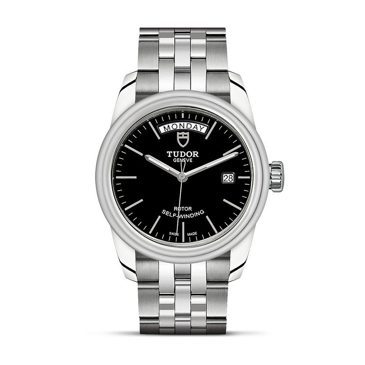 Tudor Glamour DateandDay Ladies Stainless Steel Watch