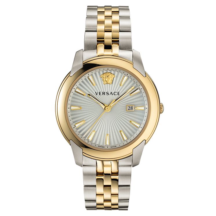 Versace V-urban Mens Two Tone Bracelet Watch