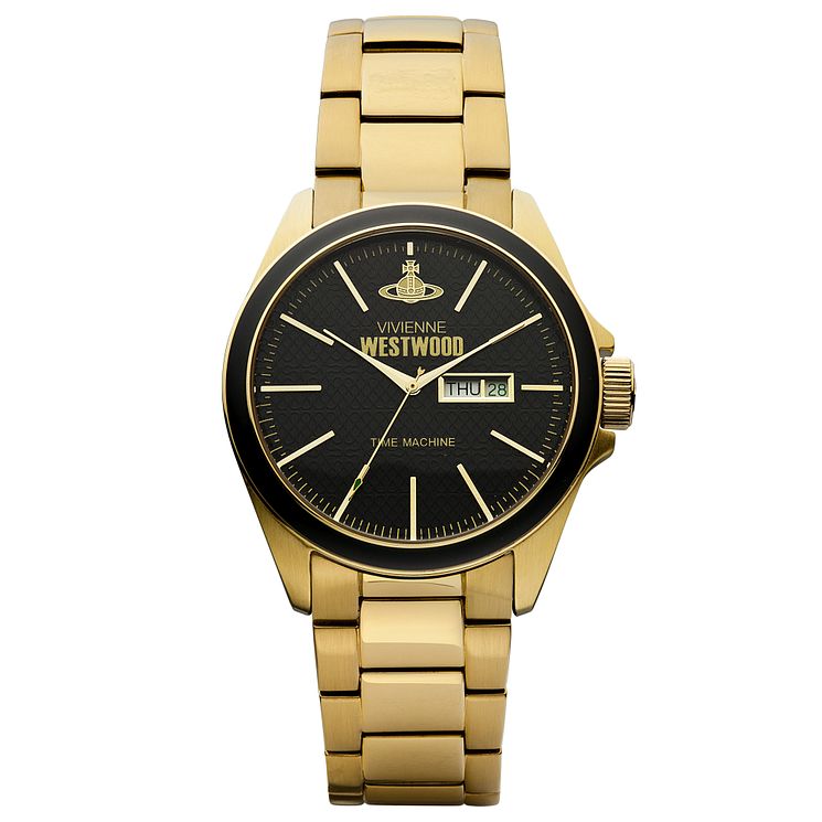Vivienne Westwood Camden Mens Gold-plated Bracelet Watch