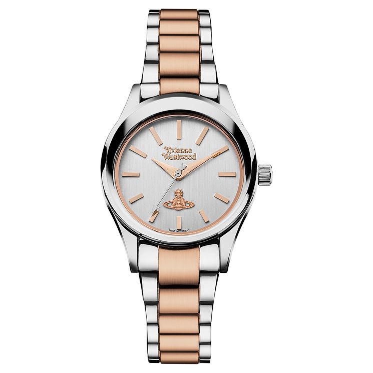 Vivienne Westwood Ladies Two Tone Bracelet Watch