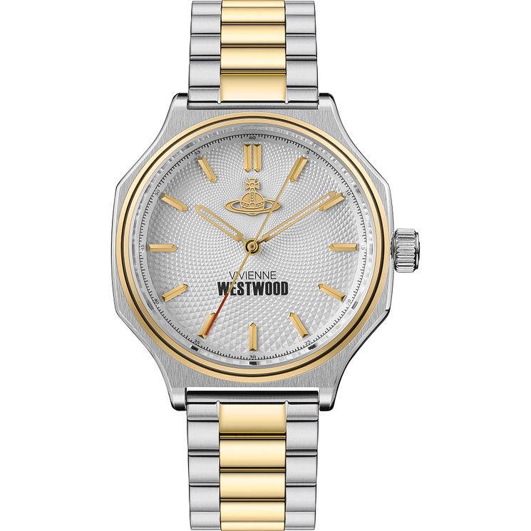 Vivienne Westwood Mile End Mens Two Tone Bracelet Watch