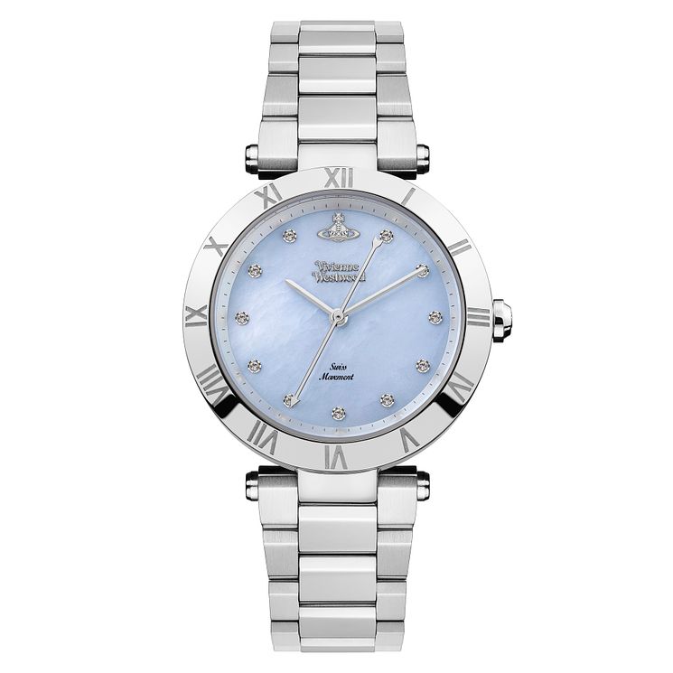 Vivienne Westwood Montagu Stainless Steel Bracelet Watch