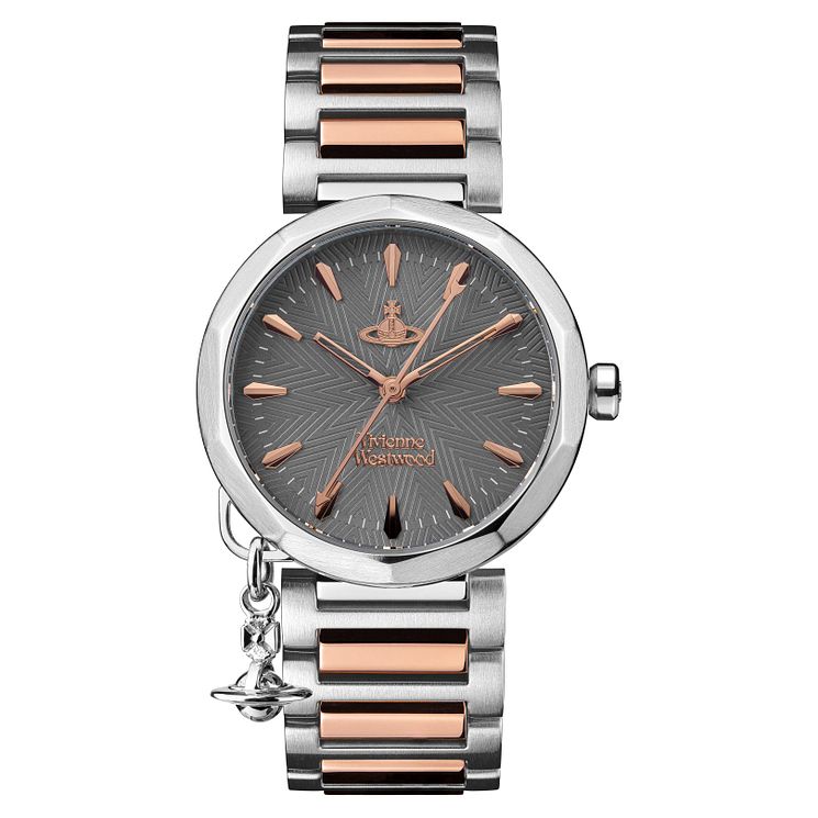 Vivienne Westwood Poplar Ladies Two Tone Watch