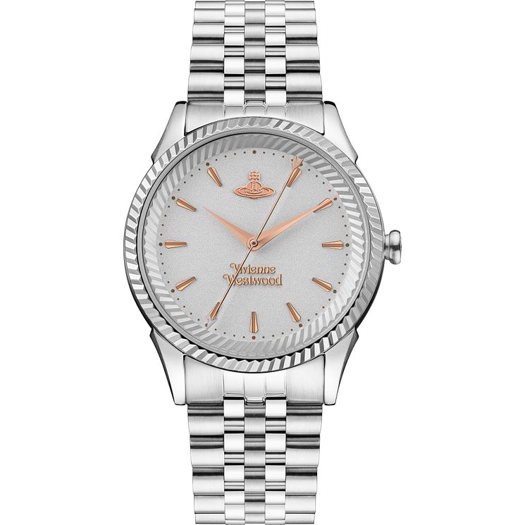 Vivienne Westwood Seymour Stainless Steel Bracelet Watch