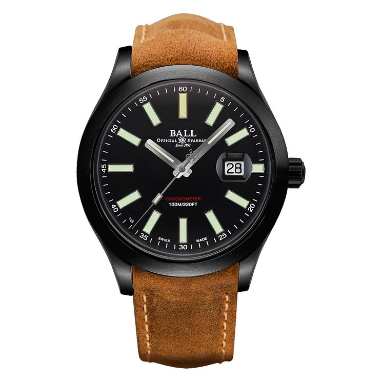 Ball Engineer Ii Green Berets Mens Chronometer Strap Watch