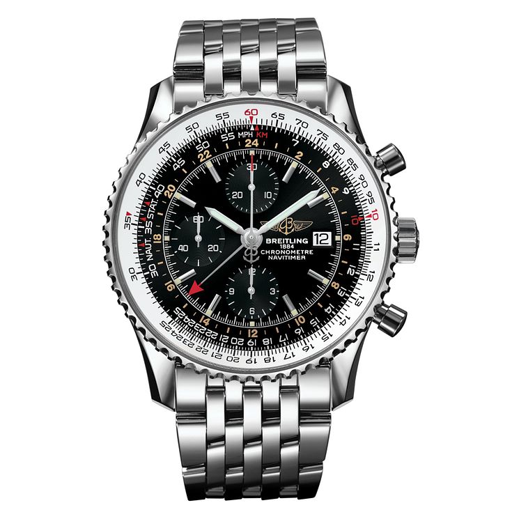 Breitling Navitimer World Mens Bracelet Watch
