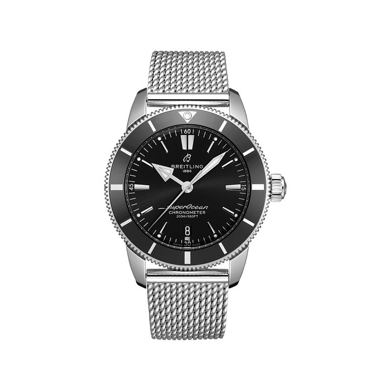 Breitling Superocean Heritage Ii Mens Steel Bracelet Watch