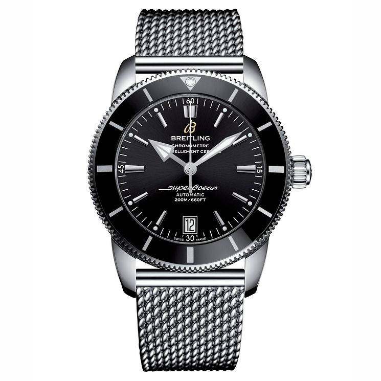 Breitling Superocean Ii 42 Mens Steel Bracelet Watch