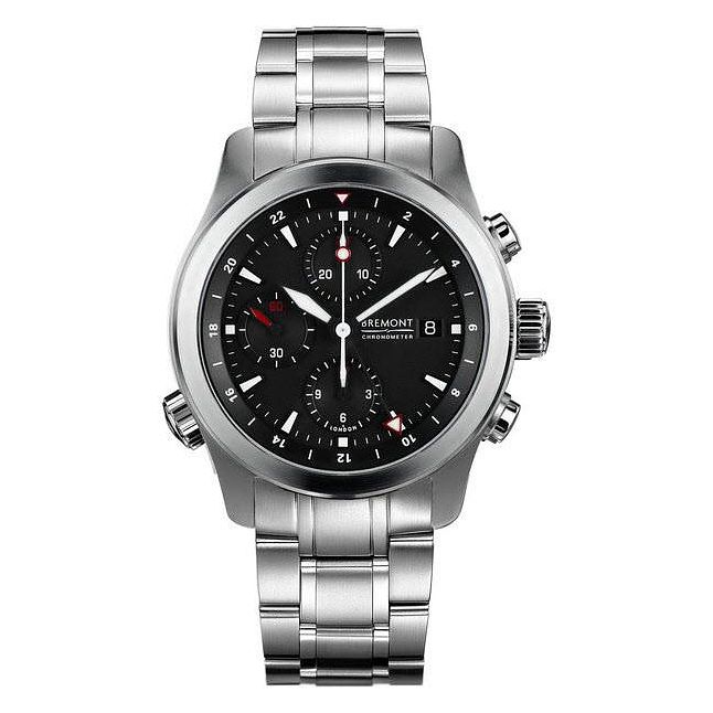 Bremont Alt1-zt Zulu Mens Stainless Steel Black Strap Watch