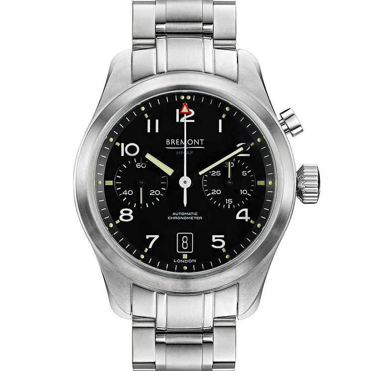 Bremont Arrow Mens Stainless Steel Bracelet Watch