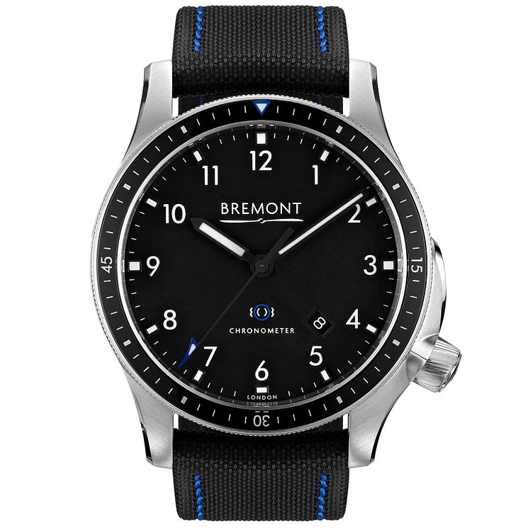 Bremont Boeing Model 1/bk Mens Stainless Steel Strap Watch