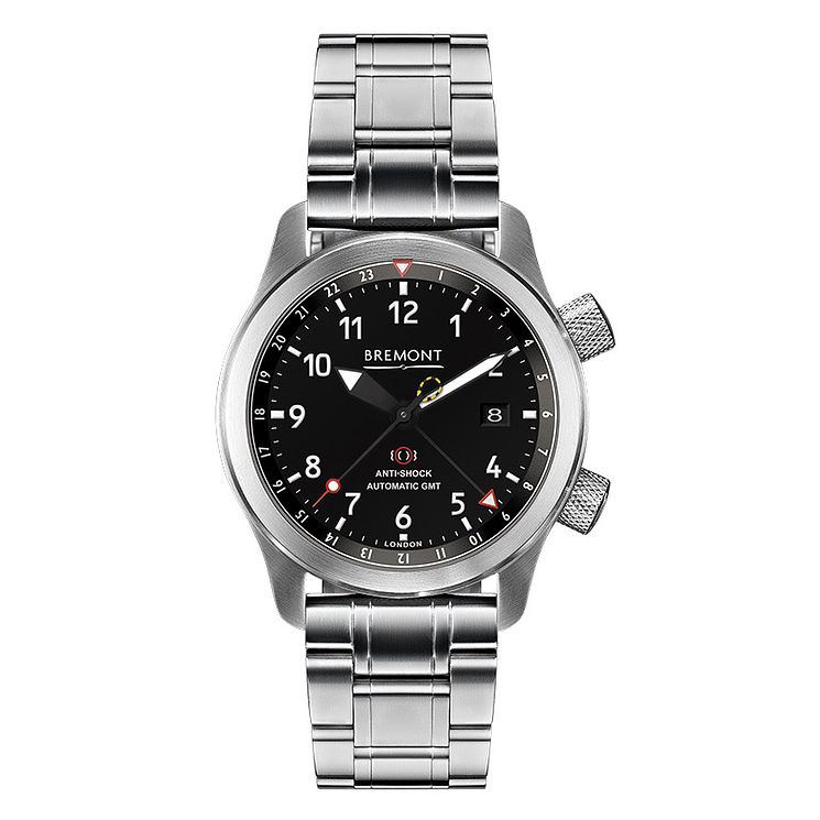 Bremont Mbiii Mens Stainless Steel Bracelet Watch
