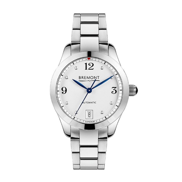 Bremont Solo-34 Aj Ladies Stainless Steel Bracelet Watch