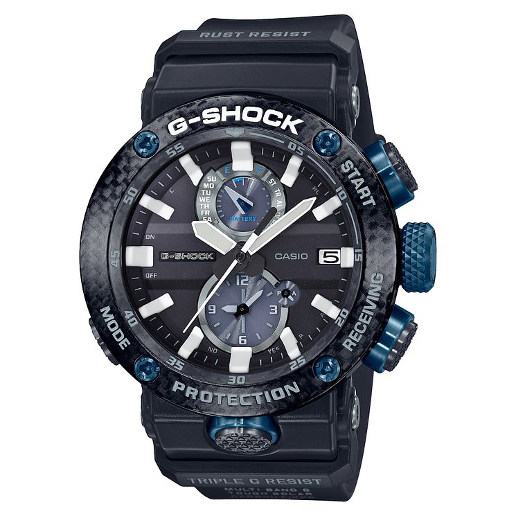 Casio G-shock Gravitymaster Premium Black Rubber Strap Watch