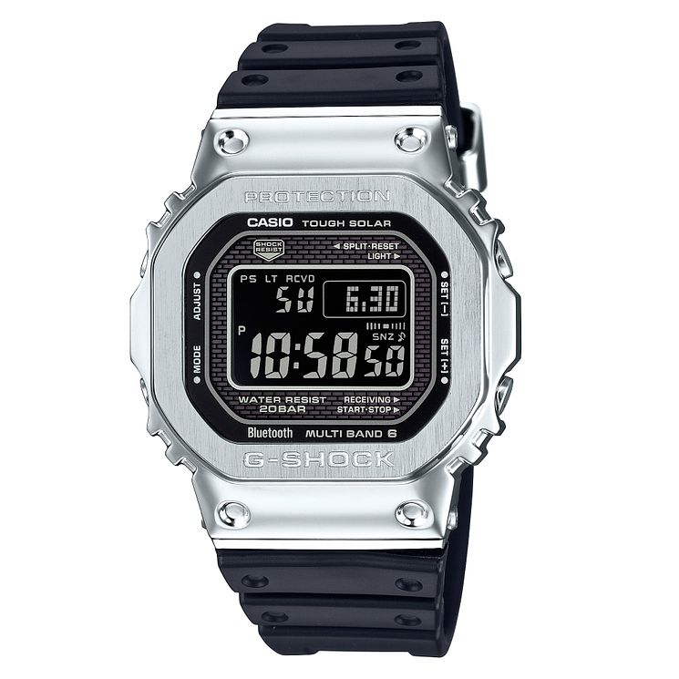 Casio G-shock Tough Solar Mens Black Resin Strap Watch