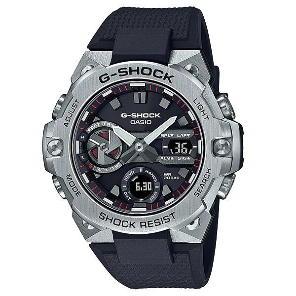 Casio G-steel Gst-b400 Mens Black Resin Strap Watch