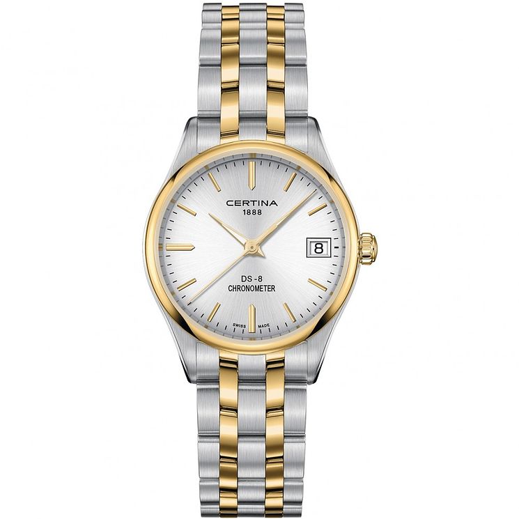 Certina Ladies Two-tone Stainless Steel Bracelet Watch
