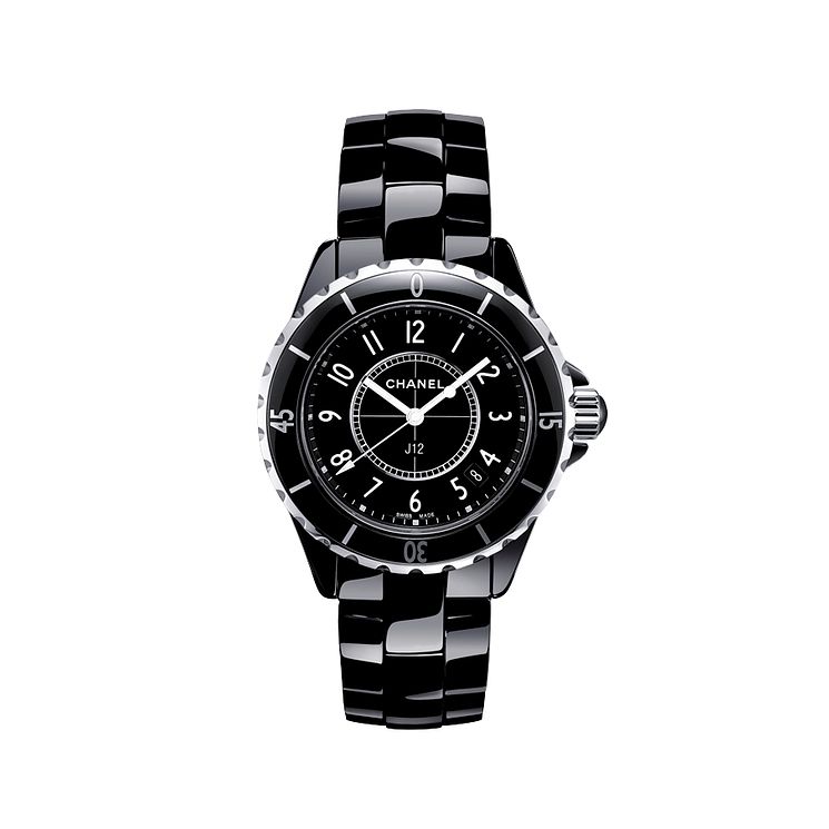 Chanel J12 Black Ceramic Bracelet Watch