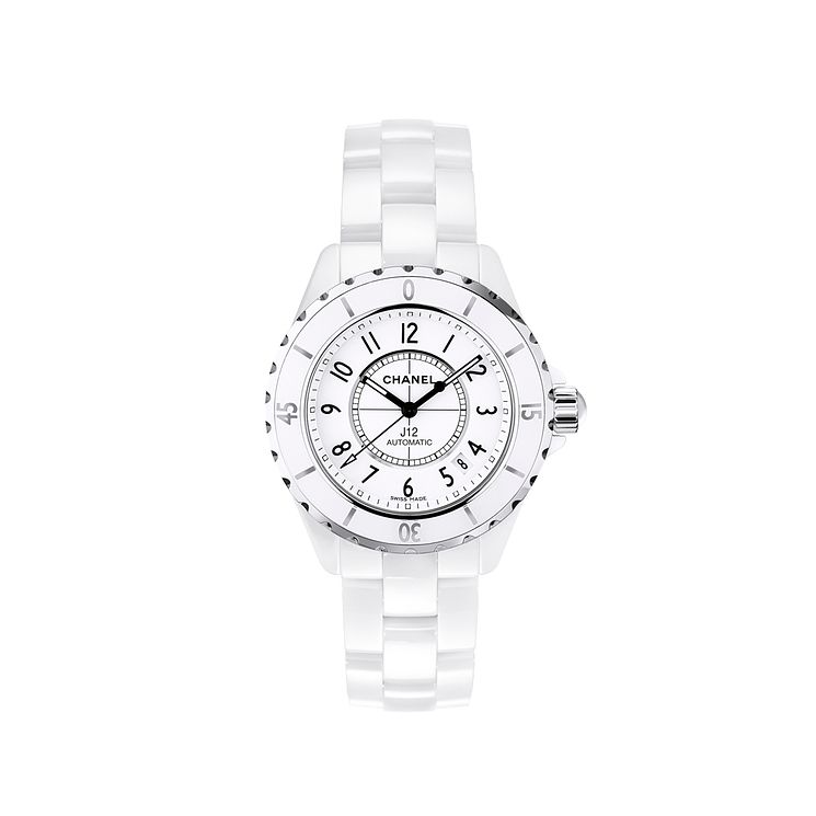Chanel J12 White Ceramic Bracelet Watch