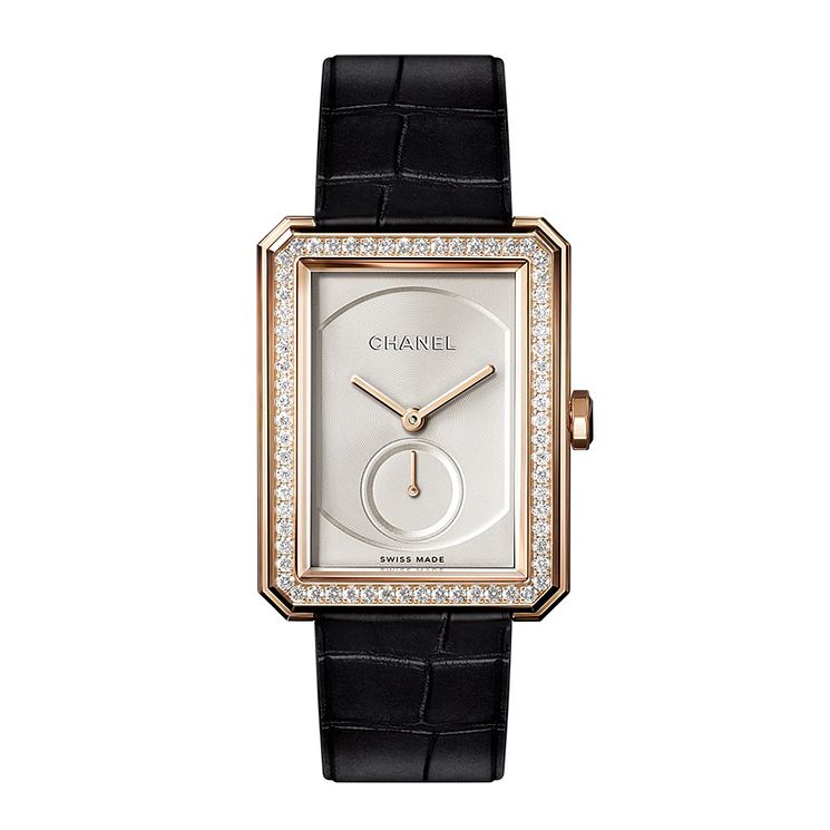 Chanel Ladies 18ct Rose Gold Bracelet Watch Large