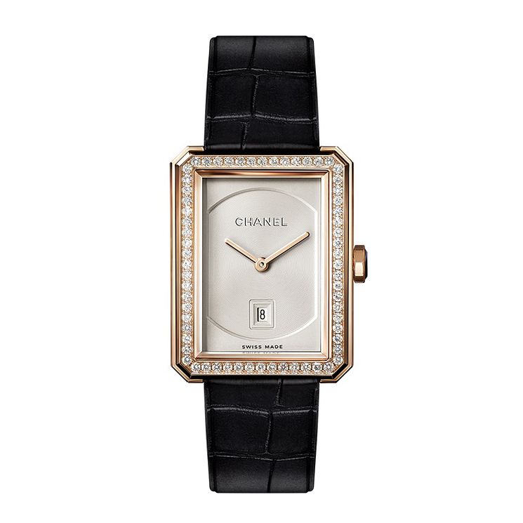 Chanel Ladies 18ct Rose Gold Bracelet Watch Medium