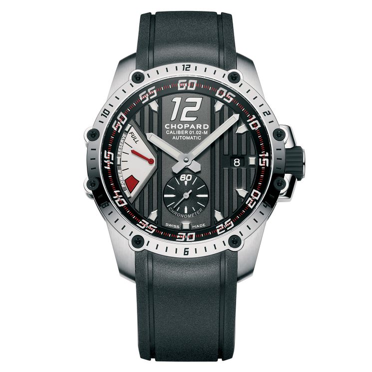 Chopard Classic Racing Mens Stainless Steel Strap Watch